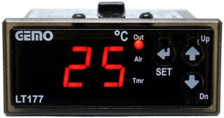LT172-12VDC-R Sıc.Kont.Cih. + GM-NTC-105C Prob