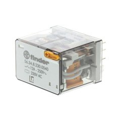 (F.56.34.8.230.0040) MİNYATÜR GÜÇ RÖLESİ 4 CO 12A AC 230V