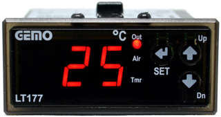 LT177-230VAC-R Sıc.Kont.Cih. + GM-NTC-105C Prob