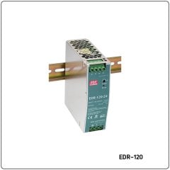 EDR-120-24 EDR12024 24Vdc 5.0Amp DIN Rail  MEANWELL |