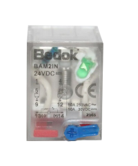 BAM2IN-24VDC  ÇİFT KONTAK 24DC 10A RÖLE