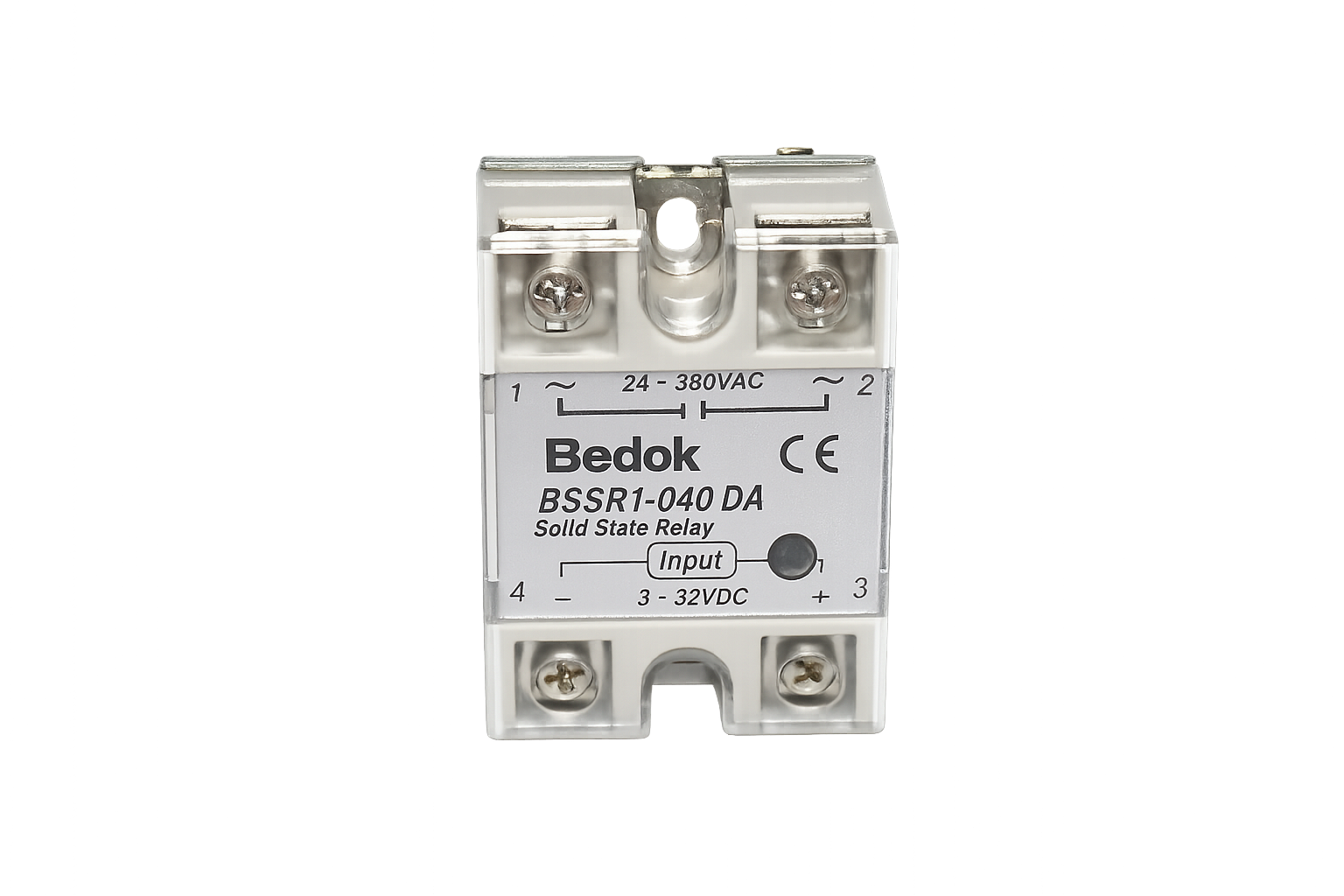 BSSR1-040DA 3-32VDC Tetikleme,24-380VAC Çıkış Voltajı,40A Monofaze SOLİD STATE RELAY(SSR Röle)/FOTEK SSR-40DA Muadili