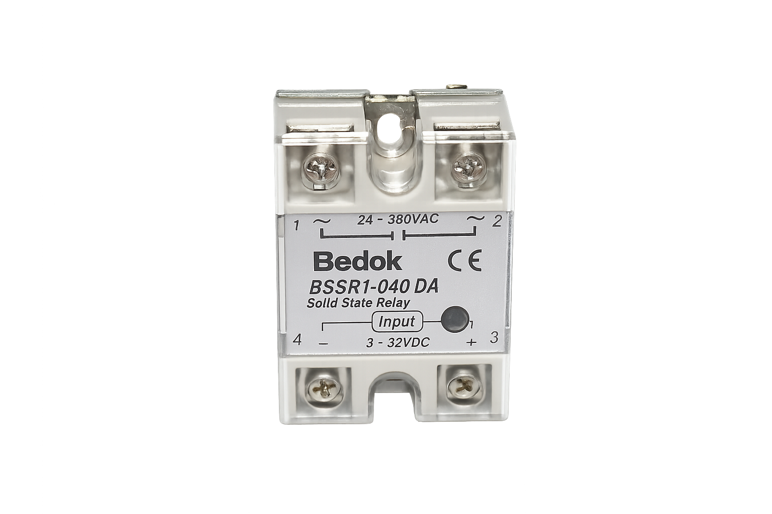 BSSR1-040DA 3-32VDC Tetikleme,24-380VAC Çıkış Voltajı,40A Monofaze SOLİD STATE RELAY(SSR Röle)/FOTEK SSR-40DA Muadili