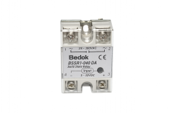 BSSR1-040DA 3-32VDC Tetikleme,24-380VAC Çıkış Voltajı,40A Monofaze SOLİD STATE RELAY(SSR Röle)/FOTEK SSR-40DA Muadili