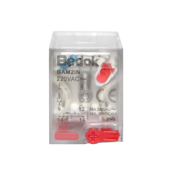 BAM2IN-220VAC  ÇİFT KONTAK 220AC 7A RÖLE