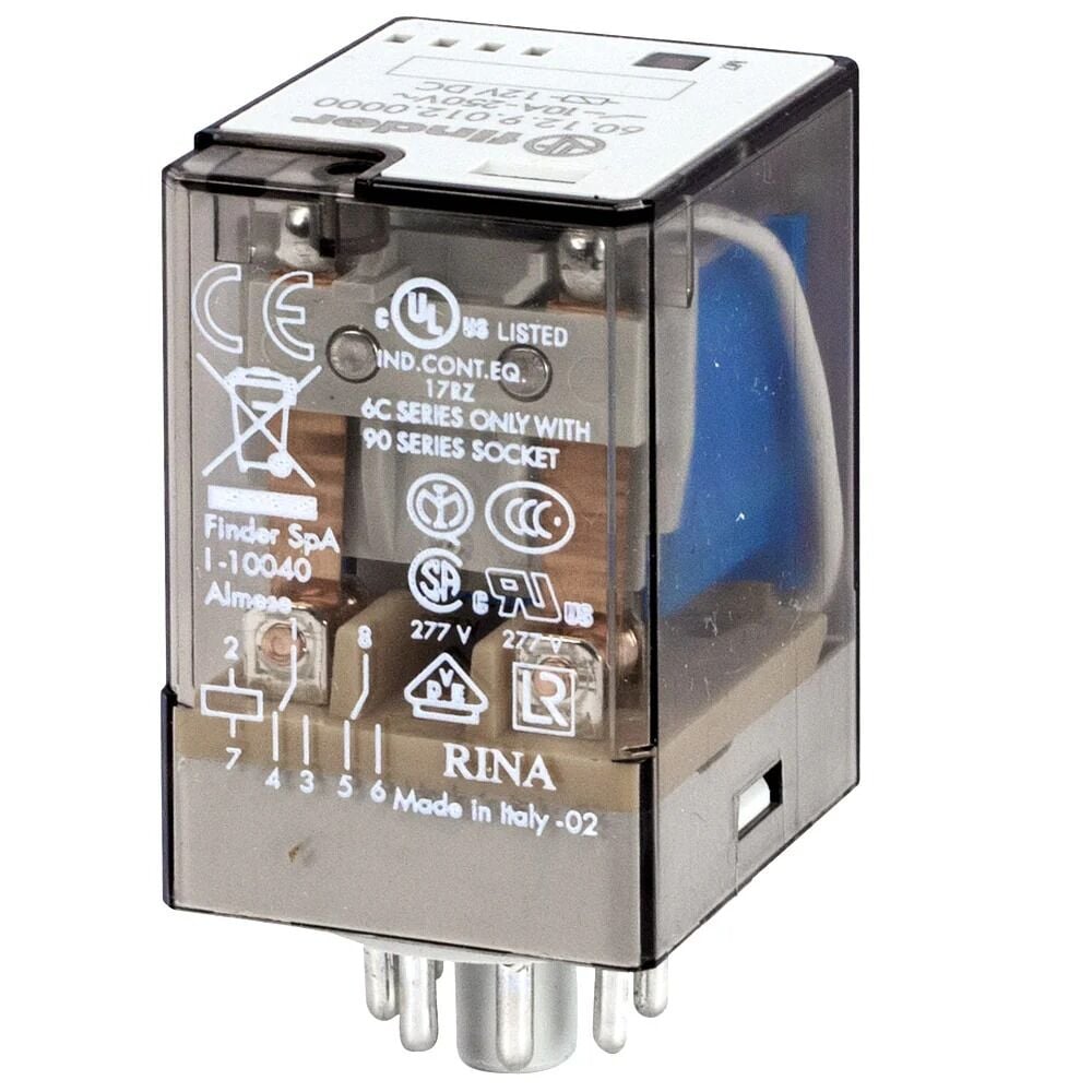 F.60.12.9.024.0040 GENEL KULLANIMLI 2 CO -10 A KONTAKLI 24 V DC 8 Pİ