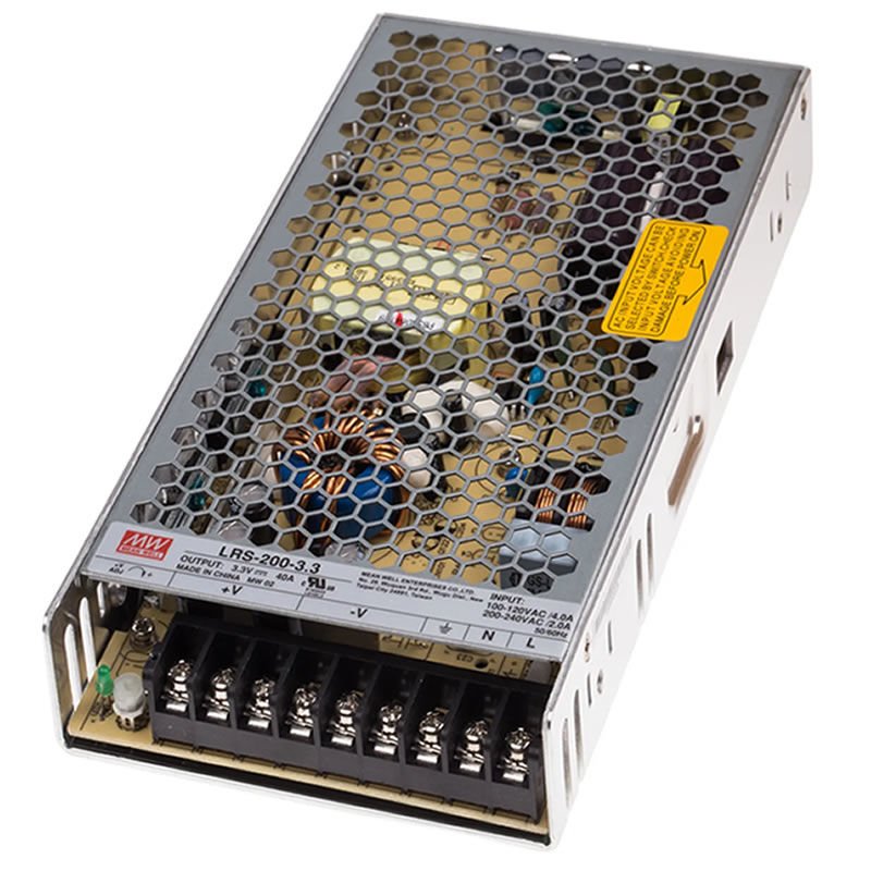 LRS-200-3.3  03.3Vdc 40.0Amp