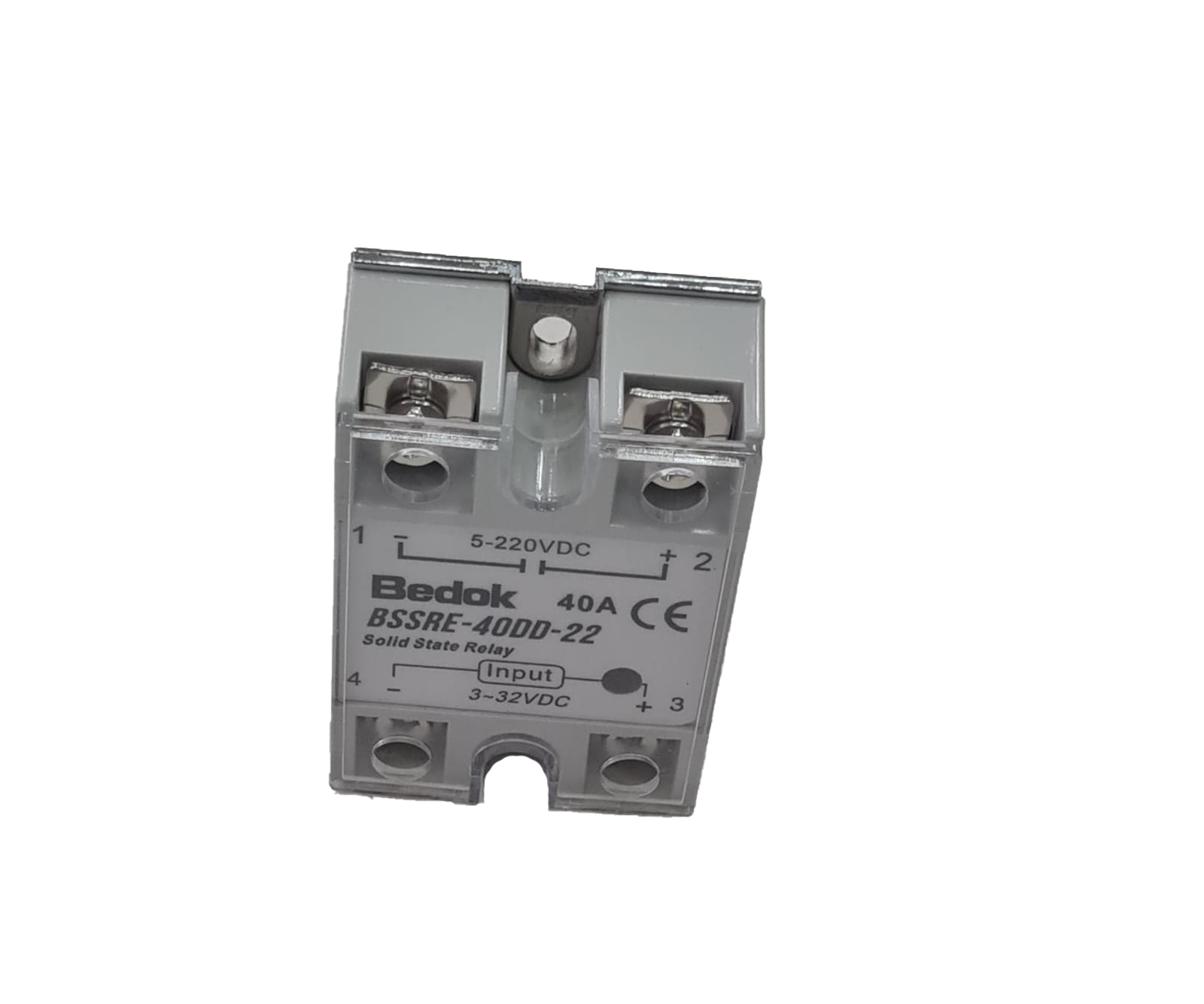 BSSRE-40DD-22 BEDOK 3-32VDC Tetikleme,5-220VDC Çıkış Voltajı,40A Monofaze SOLİD STATE RELAY(SSR Röle)