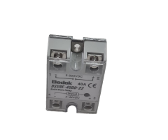 BSSRE-40DD-22 BEDOK 3-32VDC Tetikleme,5-220VDC Çıkış Voltajı,40A Monofaze SOLİD STATE RELAY(SSR Röle)