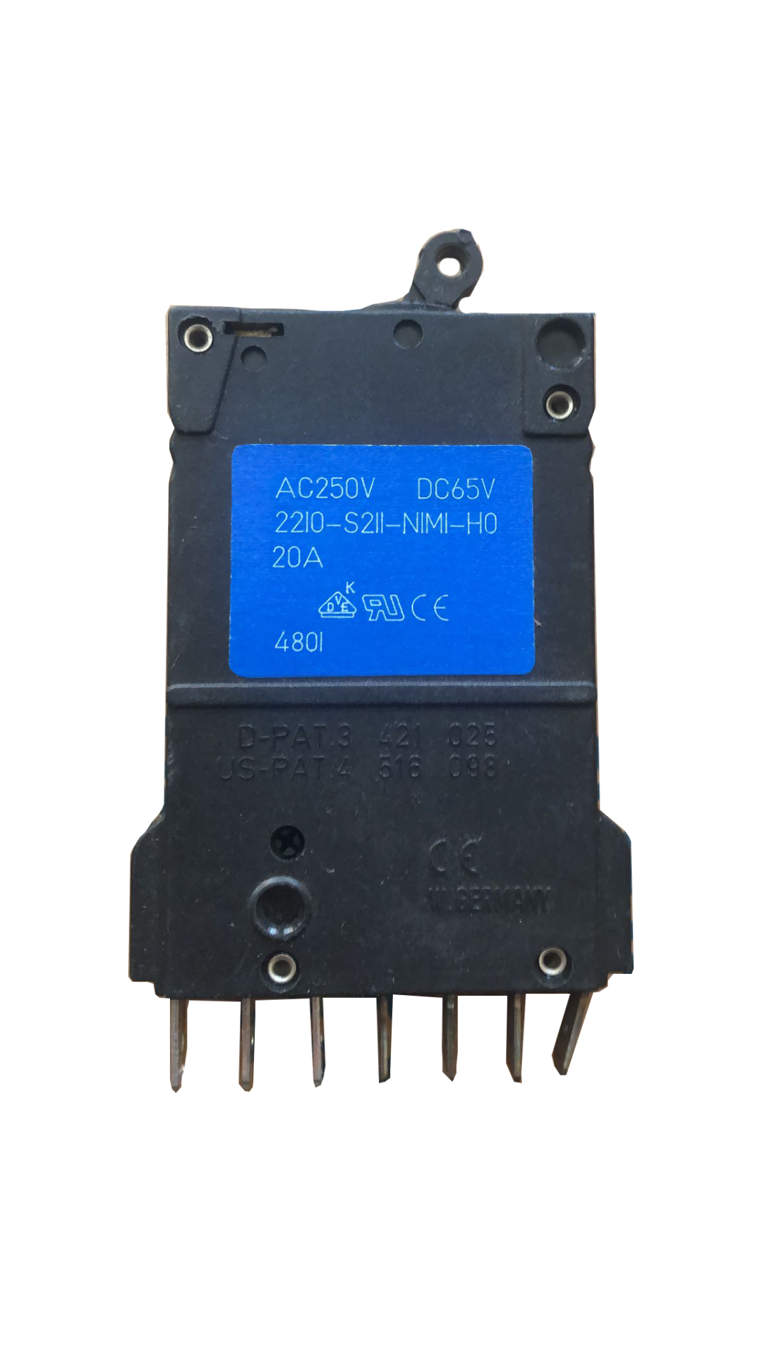 2210-S211-N1M1-H0  20A E-T-A(ETA) DEVRE KESİCİ DC SİGORTA