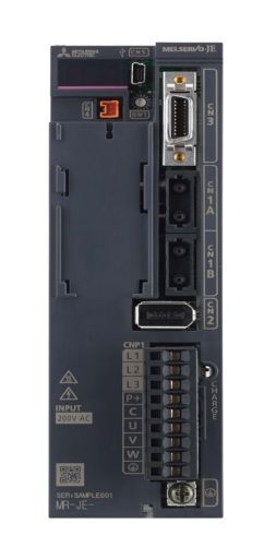 MR-JE-100B MRJE100B 1KW FİBER OPTİK HABERLEŞMELİ 220V BESLEMELİ JE SERVO SÜRÜCÜ
