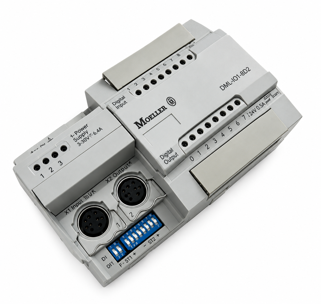 EM4-101-DD2 24V DC 8 dijital giriş DIN Ray 2 transistör çıkışı Uzaktan Genişletme G/Ç Modülü