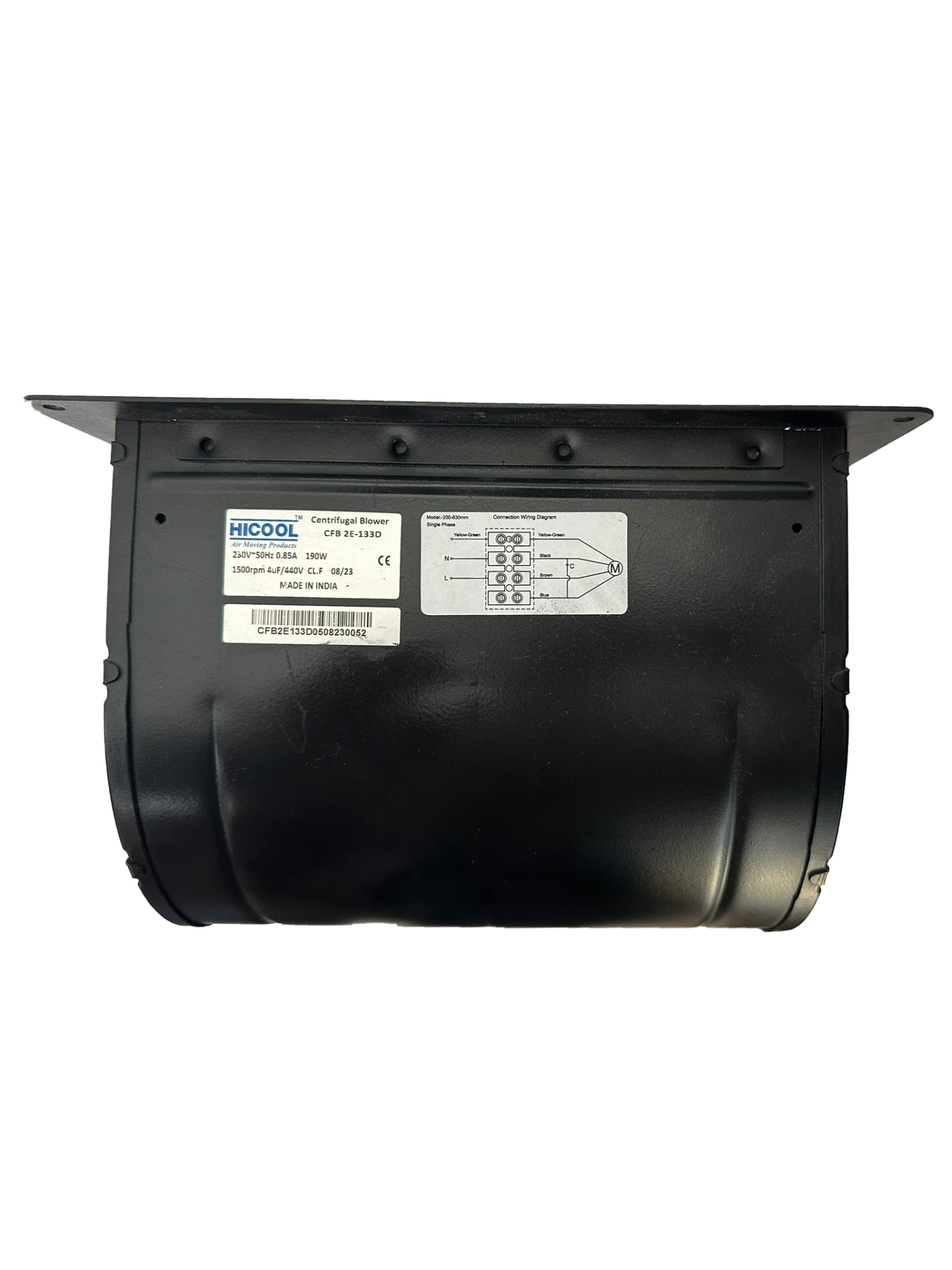 CFB2E-133D HİCOOL ÇİFT EMİŞLİ RADYAL FAN Ф133X180 230VAC 1500D/D SALYANGOZ FANLAR/EBMPAPST  D2E133-AM47-23 MUADİLİ
