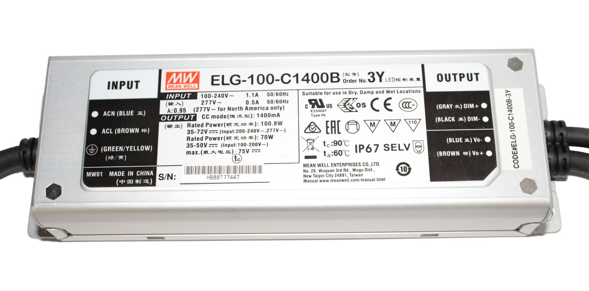 ELG-100-C1400B