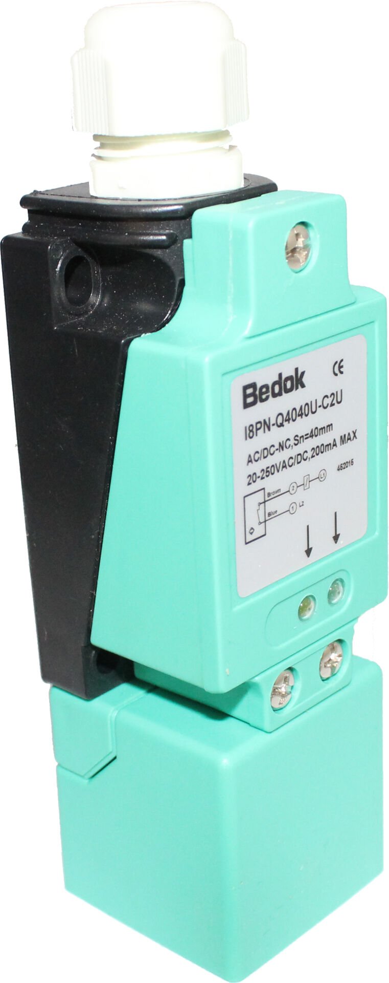 I8PN-Q4040U-C2U 40mm 20-250VAC/DC-NC 200mA MAX.