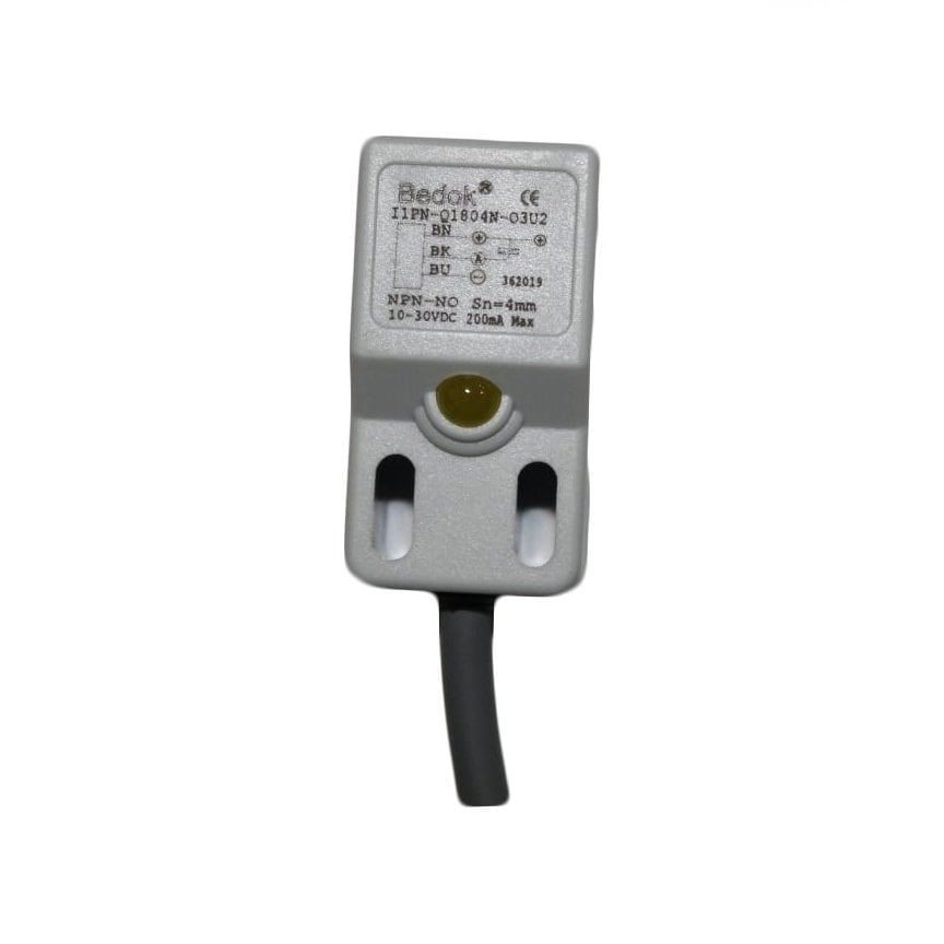 I1PN-Q1804N-O3U2     18x18x35 Kare Kesitli Q Serisi NPN NO 4MM ALGILAMA  2M KABLOLU İNDÜKTİF SENSÖR