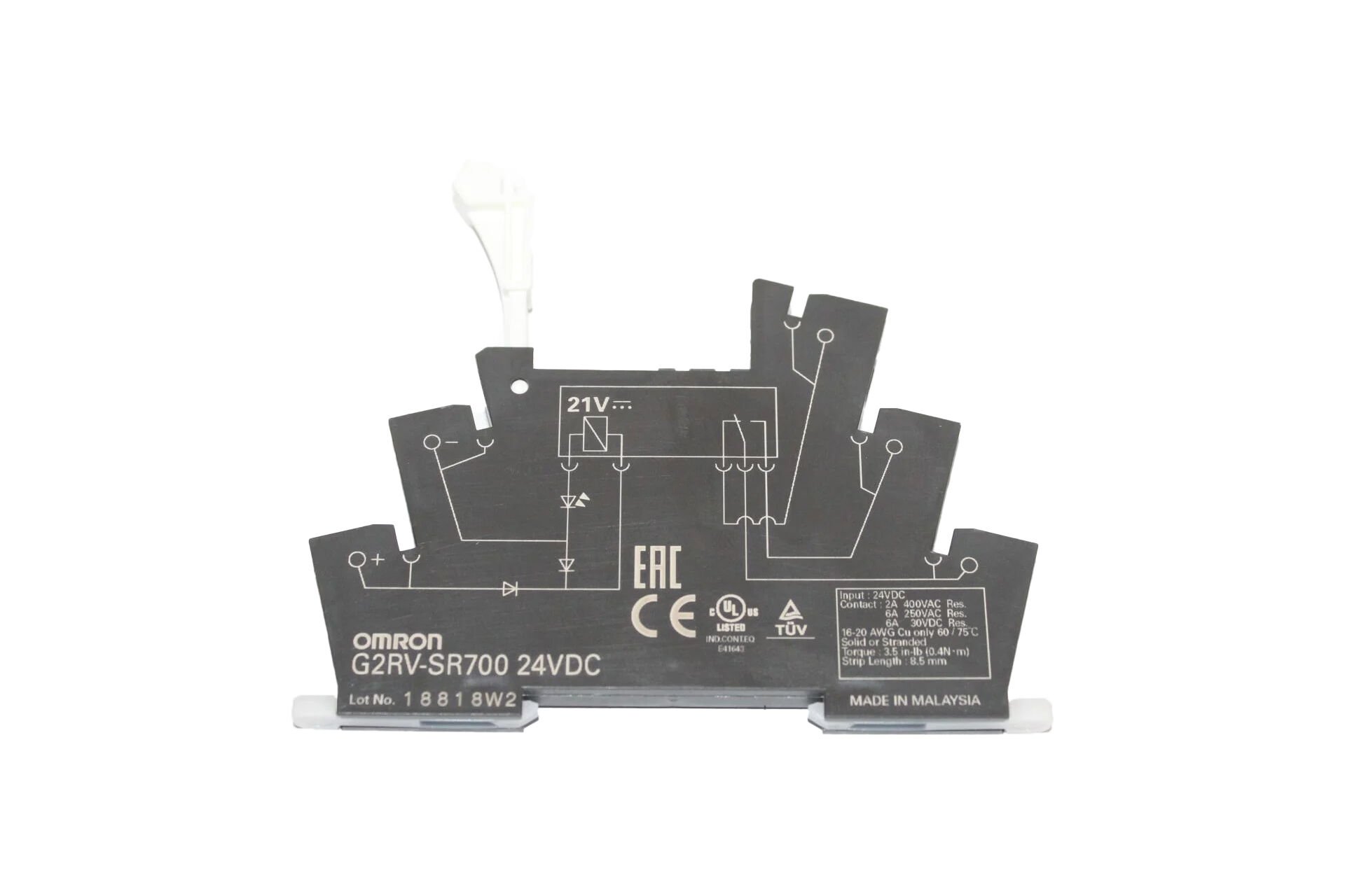 G2RV-SR700 24VDC  SOKETİ(RÖLESİZDİR)