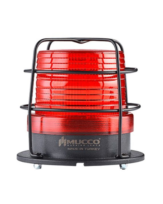SNT-912-KFS Q90 MAKSİ VOLT KAFESLİ TEPE LAMBASI 24-230V AC/DC