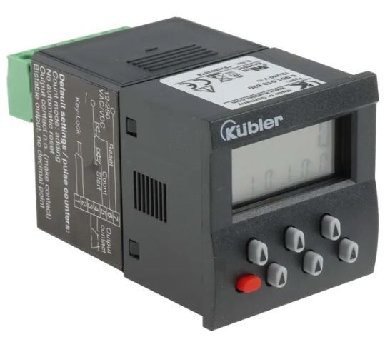 6.901.010.820  LCD Sıfırlamalı Preset Sayaç 6 Dijit  250 V AC/DC 30Hz