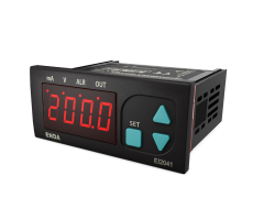 EI2041-SM  Programlanabilir Proses Göstergesi 77x35mm 10-30V DC / 8-24V AC  ENDA | EI2041-LV Muadili