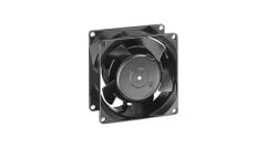 8556NR AC Borulu Eksenel Fan, 80x80x38mm, 230VAC, 29,4CFM, 12W, 31dBA, 2800RPM, Bilyalı Rulman