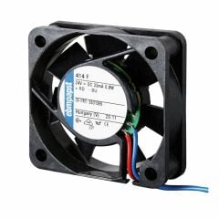 414F DC Fanları DC Tubeaxial Fan 40x40x10mm 5CFM 33Pa Sleeve 3x Wire Lock Sensor