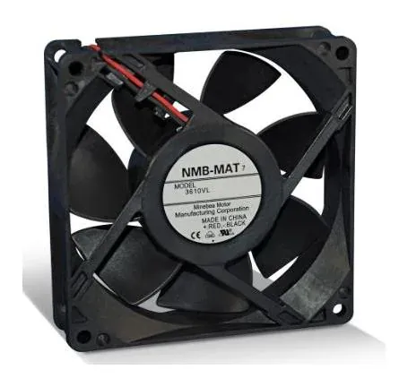 NMB 3610VL-05W-B59 92x92x25mm, 24VDC, 77CFM, Rib, 3 Wire, Locked Rotor Sensor