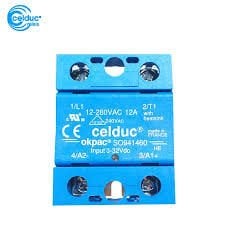 SO869970 CELDUC 125A 20-265VAC/DC İNPUT 24-510VAC OUTPUT MONOFAZE SSR RÖLE