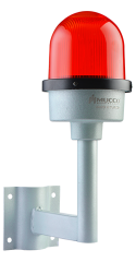 SNT-U125-D1-48 TEK KOLLU METAL UÇAK İKAZ LAMBASI 48V/DC