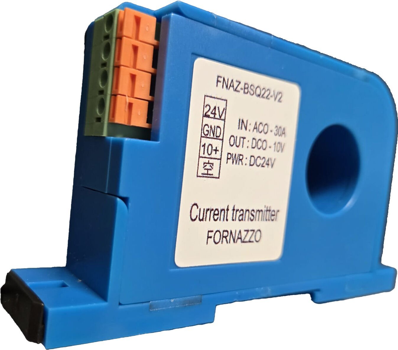FNAZ-BSQ22-V2-30 30A/0-10V AKIM ÇEVİRİCİ 24VDC BESLEME DELİK ÇAPI 22MM FORNAZZO