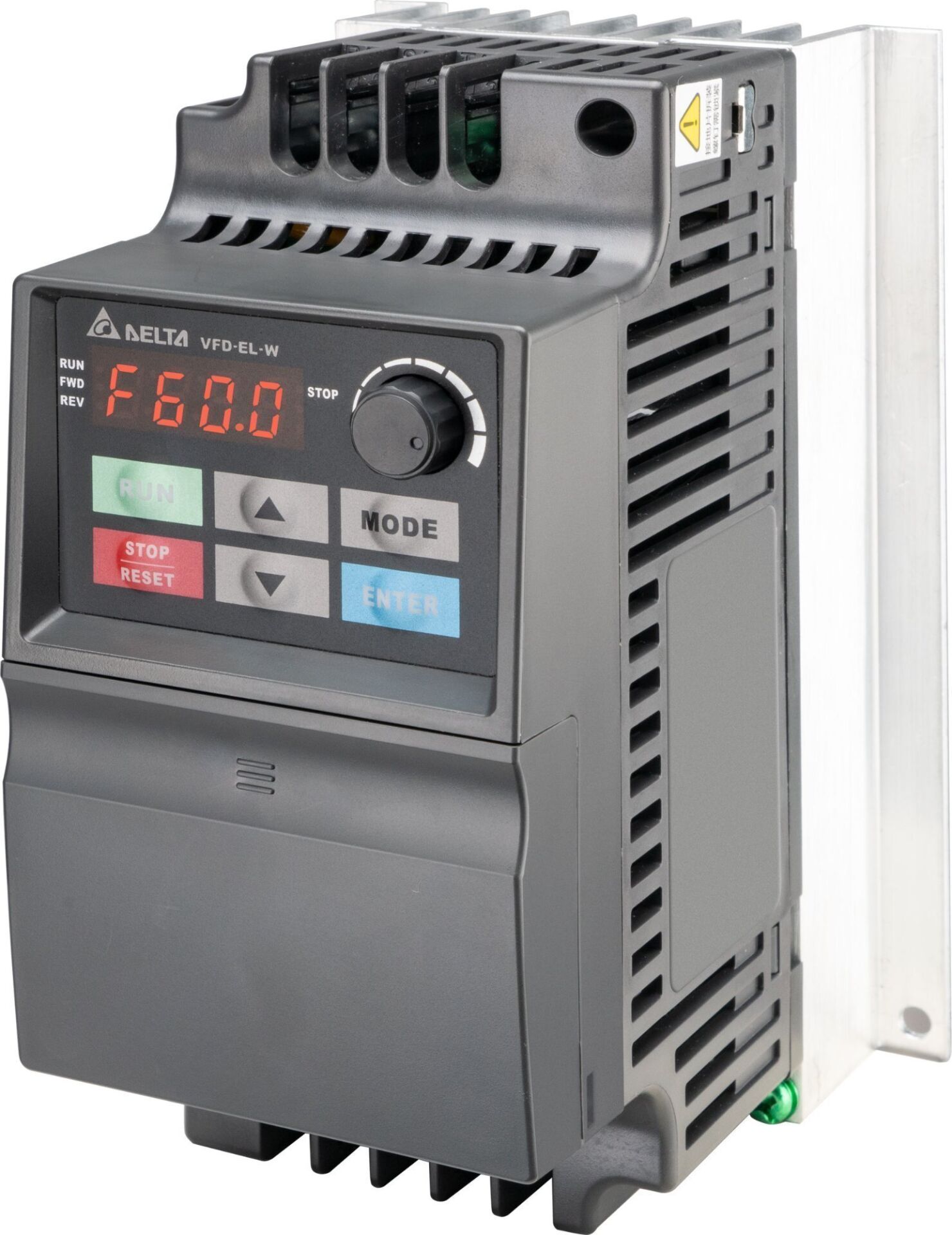VFD004EL21W-1 | 0,40KW EL-W SERİSİ TEK FAZ 220VAC BESLEME HIZ KONTROL CİHAZI
