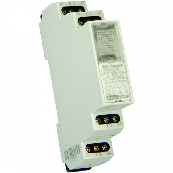 VS308U RED 12-240V AC/DC