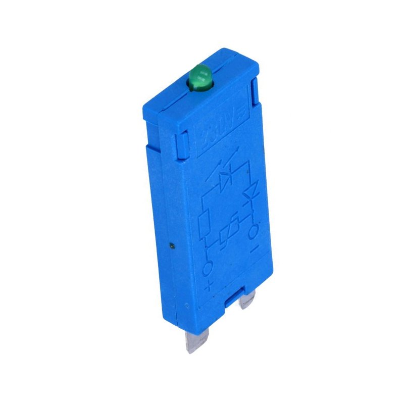 (F.99.01.0.230.98) YEŞİL LED+VARİSTÖR 110-240 V AC/DC