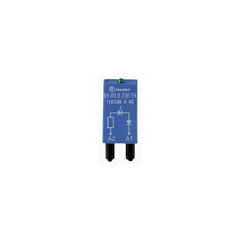 (F.99.80.0.024.08) LEDLİ KIRMIZI LED+ VARİSTOR;6-24 V AC/DC