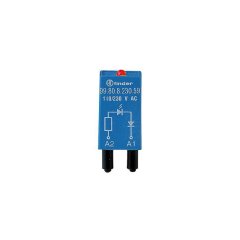 (F.99.80.0.024.50) LEDLİ KIRMIZI LED; 6-24 V AC/DC