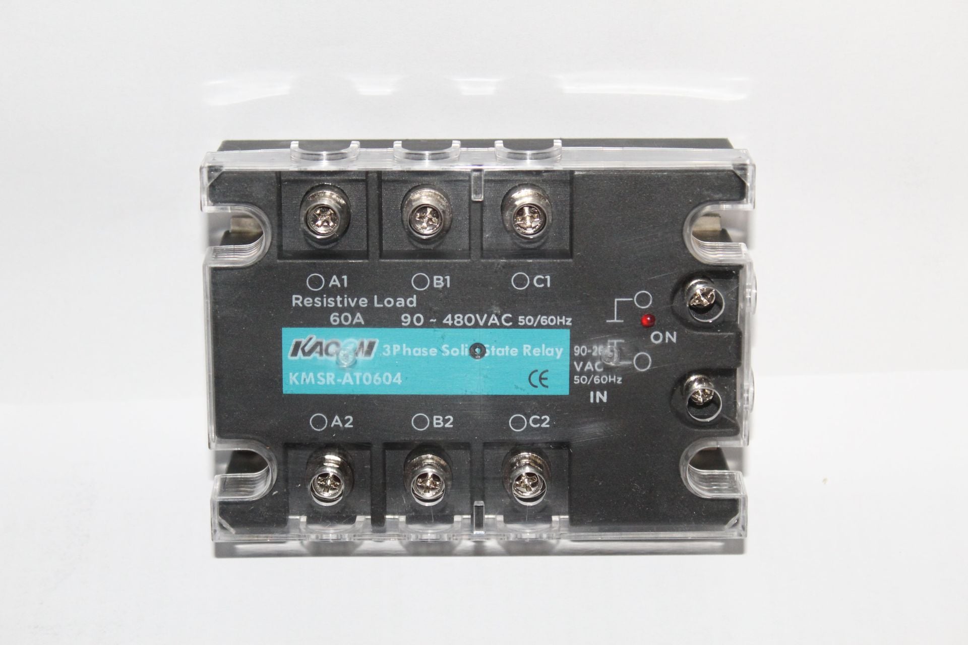 KMSR-AT0604 Trifaze 60A AC/AC SSR RÖLE