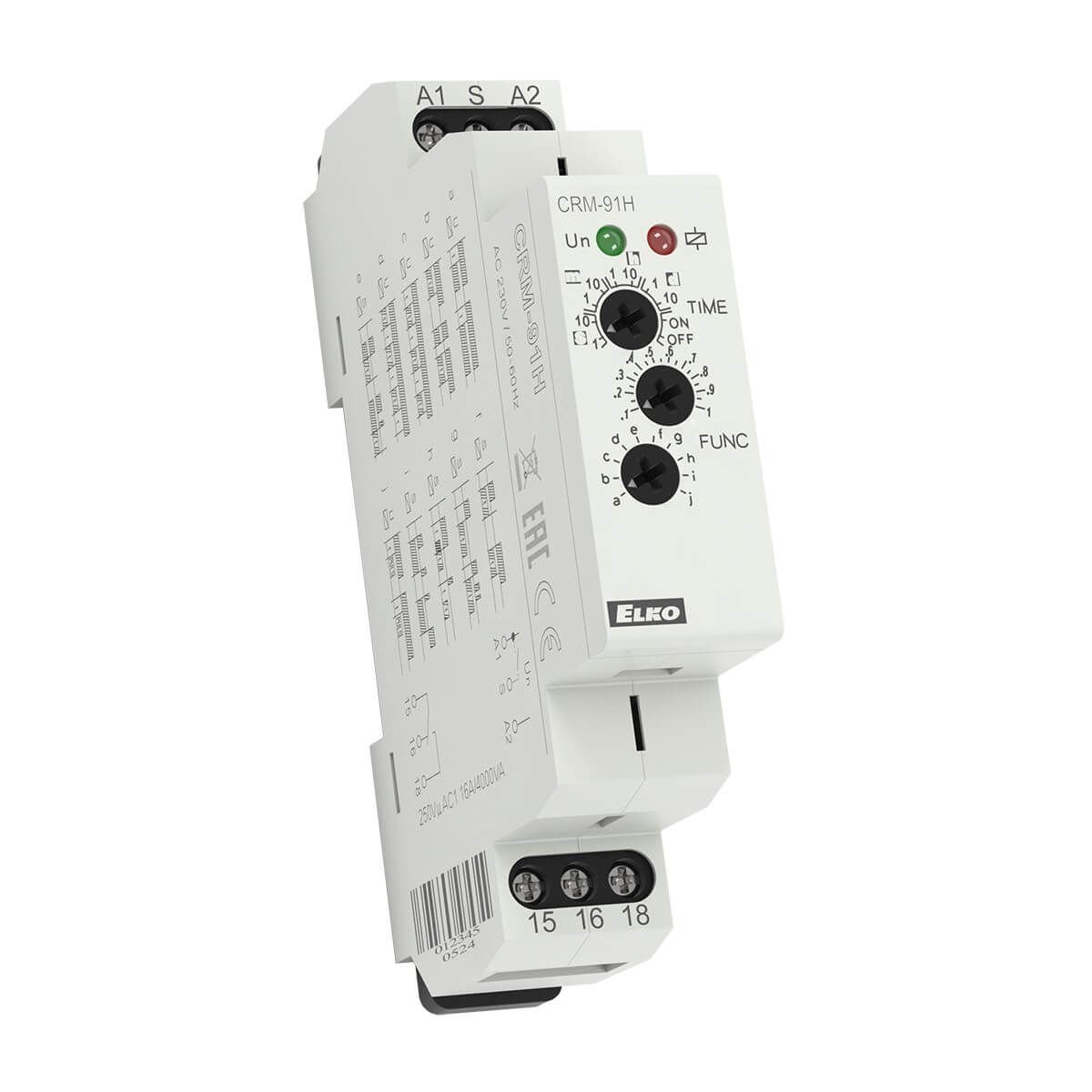 CRM-91H Elko Start Uçlu Multi Fonksiyonlu Zaman Rölesi 12-240V AC/DC