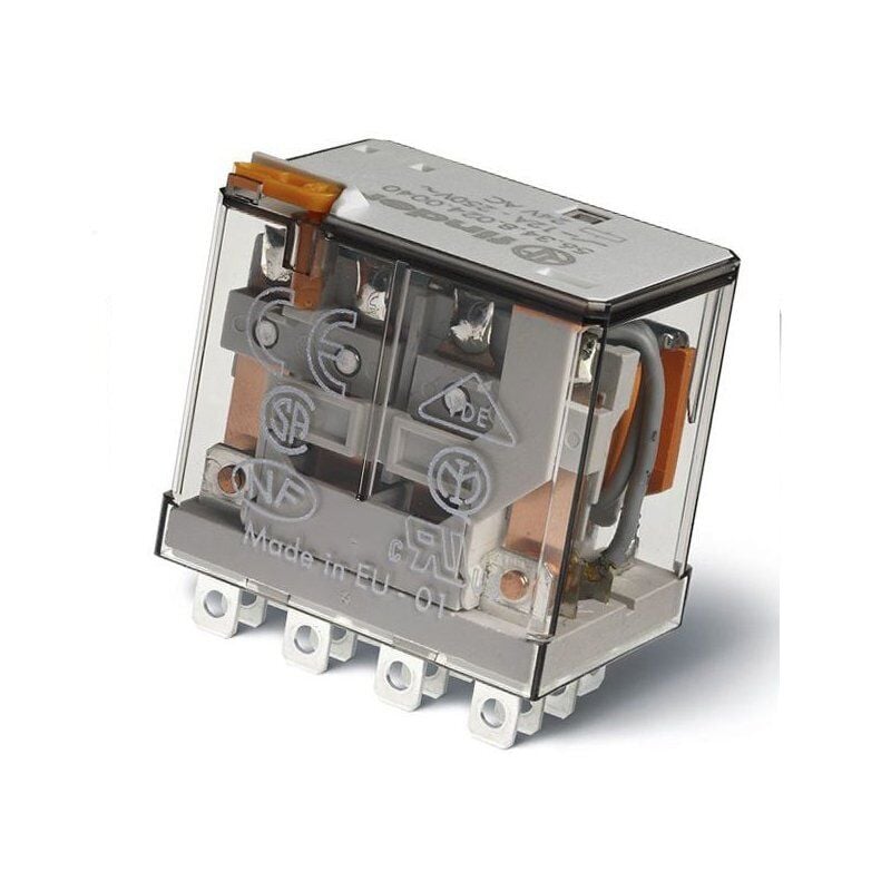 (F.56.34.8.024) MİNYATÜR GÜÇ RÖLESİ 4CO 12A 220V DC