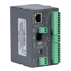GLC-396T GLC396T GMTCNT 24VDC BESLEME 9KANAL24VDC PNP GİRİŞ/6KANAL 24VDC PNP ÇIKIŞ/3KANAL 100KHZ PULSE ÇIKIŞ/3ADET ÇİFT FAZLI ABZ ENKODER BAĞLAMA VEYA 3ADET HIZLI SAYICI GİRİŞİ 200KHZ/1ANALOG İNPUT/1ANALOG OUTPUT PLC CPU MODÜLÜ