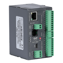 GLC-396T GLC396T GMTCNT 24VDC BESLEME 9KANAL24VDC PNP GİRİŞ/6KANAL 24VDC PNP ÇIKIŞ/3KANAL 100KHZ PULSE ÇIKIŞ/3ADET ÇİFT FAZLI ABZ ENKODER BAĞLAMA VEYA 3ADET HIZLI SAYICI GİRİŞİ 200KHZ/1ANALOG İNPUT/1ANALOG OUTPUT PLC CPU MODÜLÜ