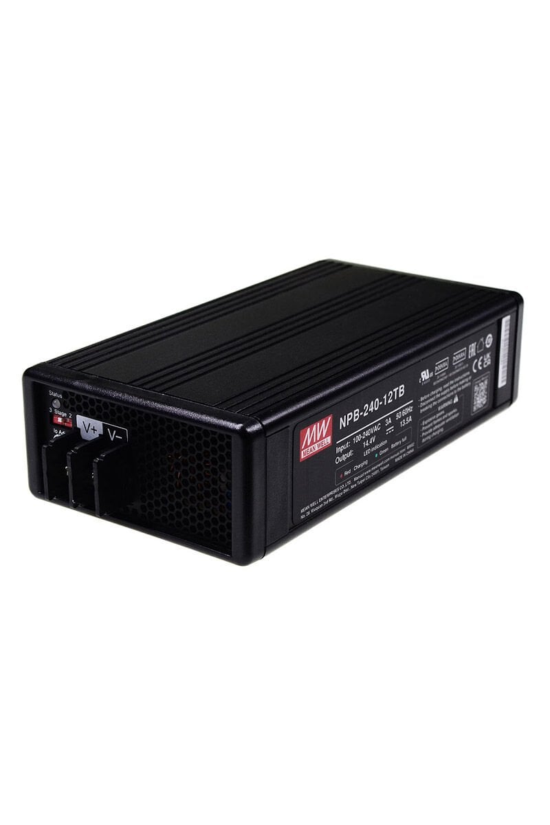 NPB-240-12-TB | 14.4Vdc 13.5Amp 55~180Ah VAdj(10.5~15.2)