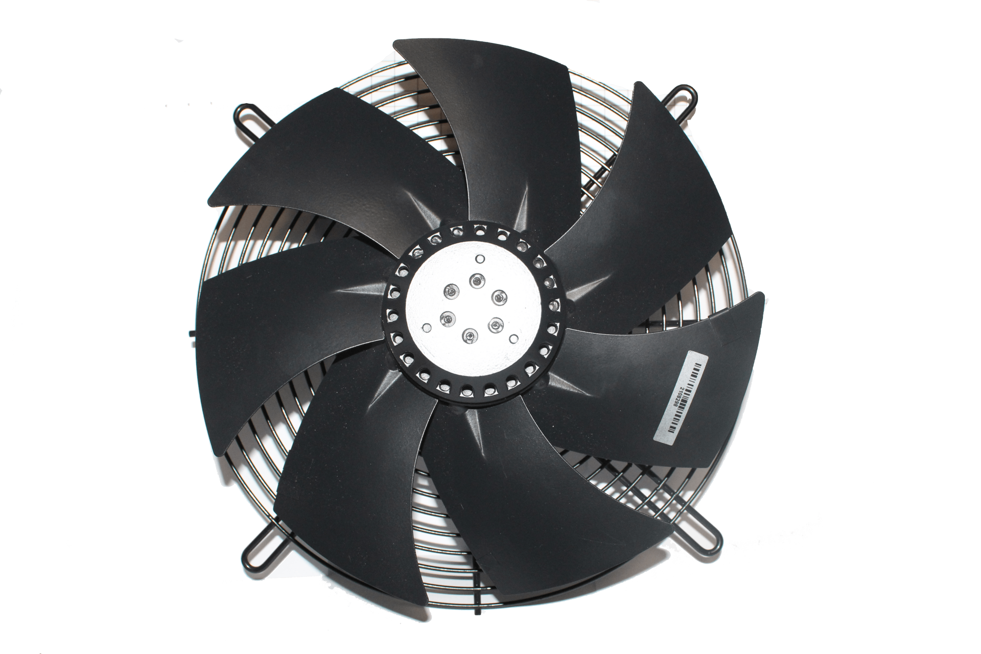 2D-250 İki Kutuplu, Trifaze 380V, 250mm Çapında, Düz Izgaralı  Aksiyel Fan