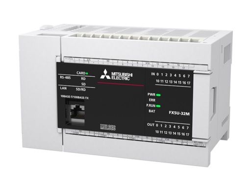 FX5U-32MT/DSS 24VDC BESLEME,16 DİGİTAL İNPUT,16 TRANSISTOR OUTPUT