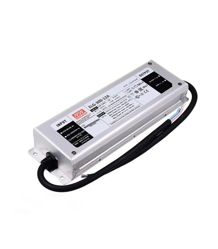 ELG-300-12A ELG30012A 12Vdc 22.0Amp ADJ  MEANWELL