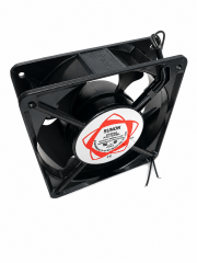 DP200A | 220~240V AC 50/60Hz 0.14/0,12A 23W 120x120x38mm IMPEDANCE PROTECTED AC 2 Kablolu Kompakt Fan