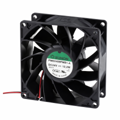 PMD2409PMB1-A | 24V DC 12.2W 90x90x38mm 2 Kablolu Kompakt Fan