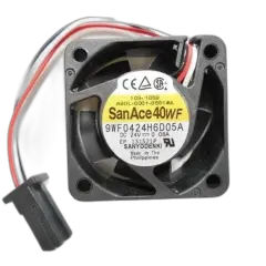 9WF0424H6D05A | 24V DC 0,08A 40x40x20mm 3 Kablolu Kompakt Fan