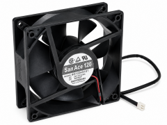 9G1224G101 | 24V DC 12W 0.50A 120x120x38mm 2 Kablolu DC Axial Fan