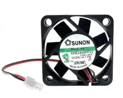 KDE2404PFV2 | 24V DC 1.4W 40x40x10mm Yüksek Hızlı Mini Soğutucu 2 Kablolu Fan