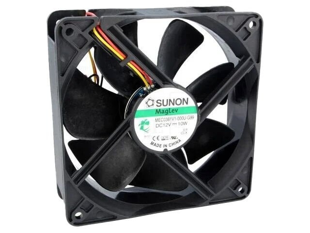 MEC0381V1-000U-G99 | 12V DC 10W 0.874A 48dBA 120x120x38mm 3 Kablolu Kompakt Fan